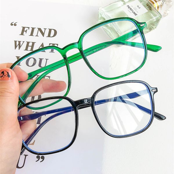 2020 fashion plastic women eyeglasses oversized square optical men transparent clear lens computer glasses frame, Black
2020 fashion plastic women eyeglasses oversized square optical men transparent clear lens computer glasses frame, Black