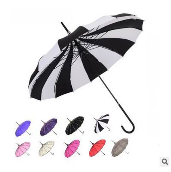 10 pcs/lot) creative design black and white striped golf umbrella long-handled straight pagoda umbrella
10 pcs/lot) creative design black and white striped golf umbrella long-handled straight pagoda umbrella