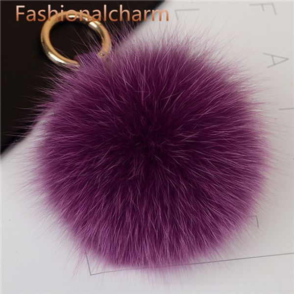 13cm/5" cute real fox fur ball pompom charm keychain phone pendant keyring gift tassels, Silver
13cm/5" cute real fox fur ball pompom charm keychain phone pendant keyring gift tassels, Silver
