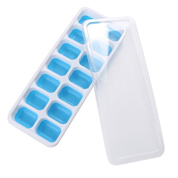 14 grids summer ice cube mold tray plastic ing ice box fruit jelly maker mould with cover lid flexible mold plate #b15
14 grids summer ice cube mold tray plastic ing ice box fruit jelly maker mould with cover lid flexible mold plate #b15