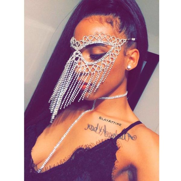 crystal mask silver tone venetian bridal masquerade rhinestone crystal eye mask halloween fancy dress ball party, Golden;white
crystal mask silver tone venetian bridal masquerade rhinestone crystal eye mask halloween fancy dress ball party, Golden;white