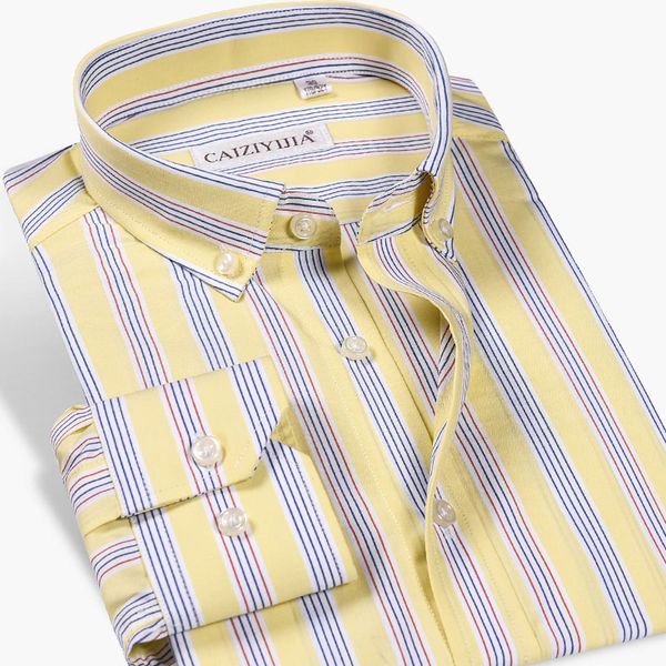 100% cotton yellow/ blue striped fashion design brand button-down smart casual elegant long sleeve men shirts, White;black
100% cotton yellow/ blue striped fashion design brand button-down smart casual elegant long sleeve men shirts, White;black