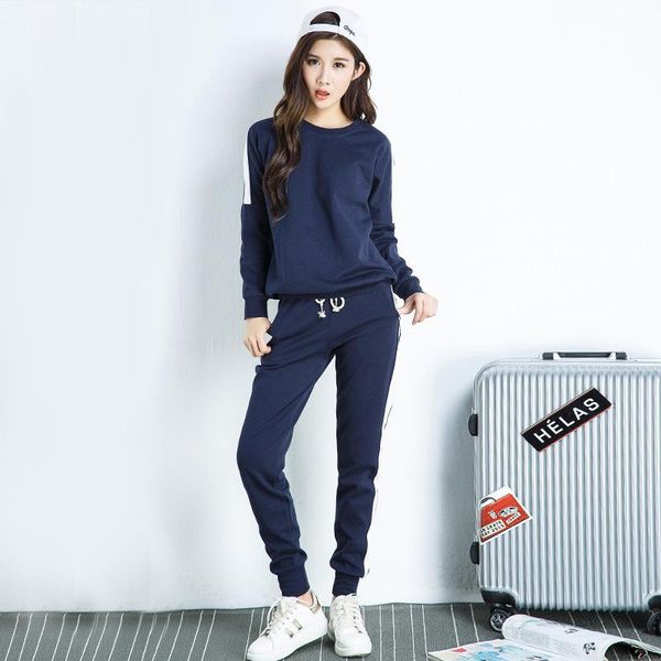 осень зима tracksuit с длинным рукавом строчка кофты повседневный костюм женская одежда 2 piece set топы + брюки спортивный костюм одежда см, Gray
осень зима tracksuit с длинным рукавом строчка кофты повседневный костюм женская одежда 2 piece set топы + брюки спортивный костюм одежда см, Gray