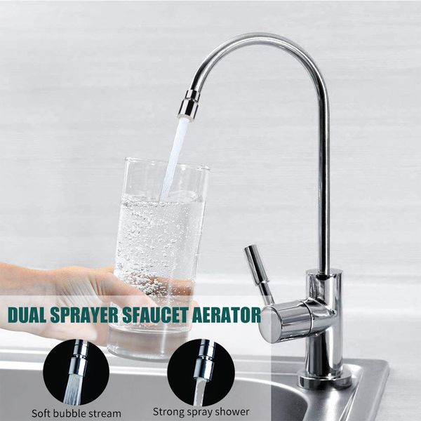 dual function 2 flow kitchen sink aerator 360-degree swivel faucet sprayer shower aerators water saving copper replacement part
dual function 2 flow kitchen sink aerator 360-degree swivel faucet sprayer shower aerators water saving copper replacement part