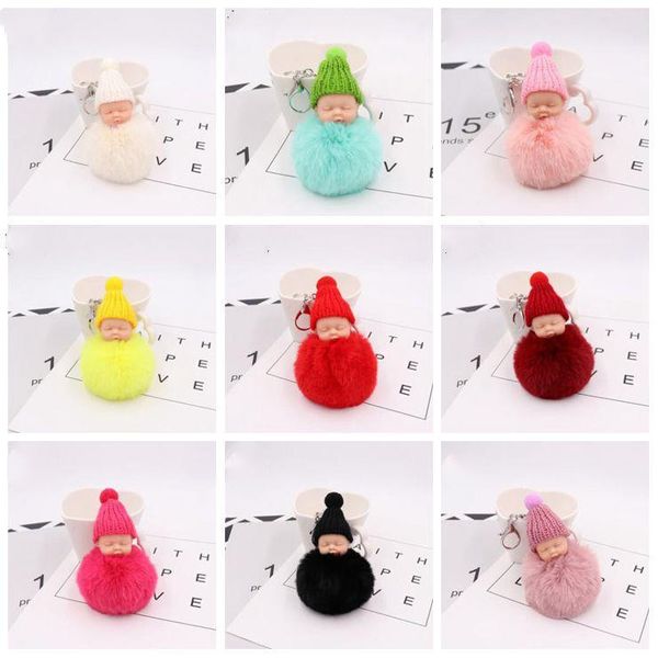 car keyring toy faux rabbit fur pom pon knitted hat baby doll keychain sweet fluffy pompom sleeping baby key chain trendy gifts lxl918-1
car keyring toy faux rabbit fur pom pon knitted hat baby doll keychain sweet fluffy pompom sleeping baby key chain trendy gifts lxl918-1