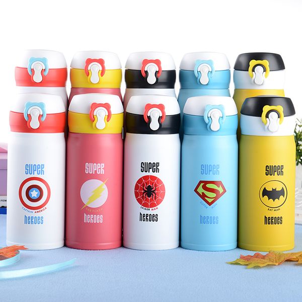 304 stainless steel thermos with super hero theme, batman super spider man water cup for young children gift mugs
304 stainless steel thermos with super hero theme, batman super spider man water cup for young children gift mugs
