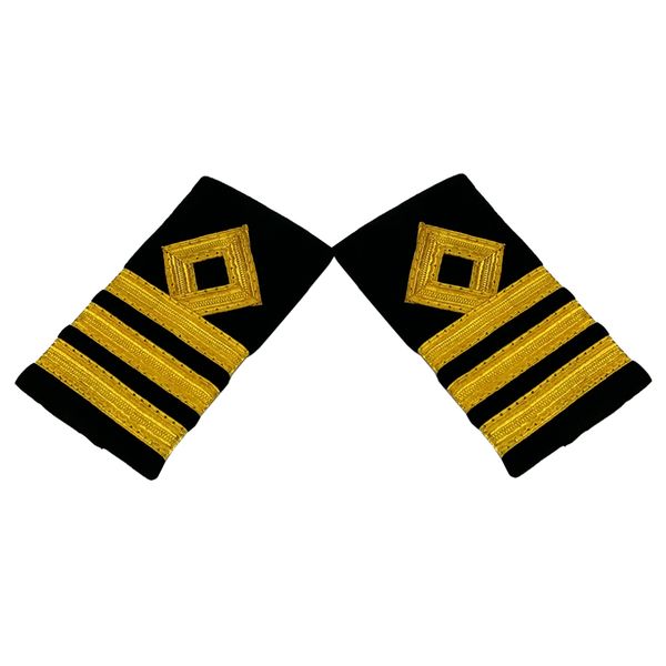 epaulette crew seaman's shoulder epaulettes military uniform 1/2/3/4 golden badge shirts accessories, White;black
epaulette crew seaman's shoulder epaulettes military uniform 1/2/3/4 golden badge shirts accessories, White;black