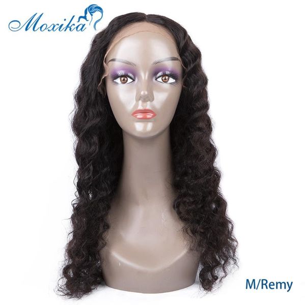 moxika lace part deep wave lace wig 150 density malaysian human hair wigs pre plucked remy closure wigs for women, Black;brown
moxika lace part deep wave lace wig 150 density malaysian human hair wigs pre plucked remy closure wigs for women, Black;brown