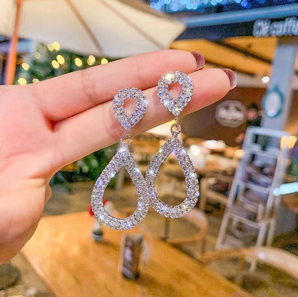 new designer earrings heart designer jewelry luxury designer jewelry women earrings diamond earrings alloy rhinestone ladies er30303, Silver
new designer earrings heart designer jewelry luxury designer jewelry women earrings diamond earrings alloy rhinestone ladies er30303, Silver