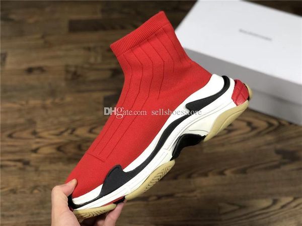 new designer running shoes men women paris speed trainer stretch knit mid black breathable socks shoes with box outlet sale
new designer running shoes men women paris speed trainer stretch knit mid black breathable socks shoes with box outlet sale