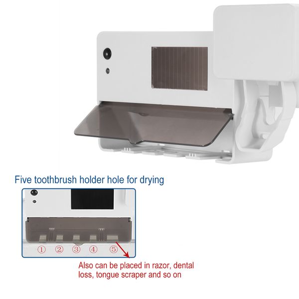 family toothbrush sanitizer uv autoclave sterilizator toothpaste uv dispenser sanitizer useful holder solar cleaner sterilizer
family toothbrush sanitizer uv autoclave sterilizator toothpaste uv dispenser sanitizer useful holder solar cleaner sterilizer