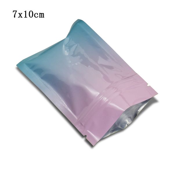 500pcs/lot 7x10cm pink/blue colour aluminum foil zipper food package bag heat sealable mylar snacks powder packaging sample bags
500pcs/lot 7x10cm pink/blue colour aluminum foil zipper food package bag heat sealable mylar snacks powder packaging sample bags
