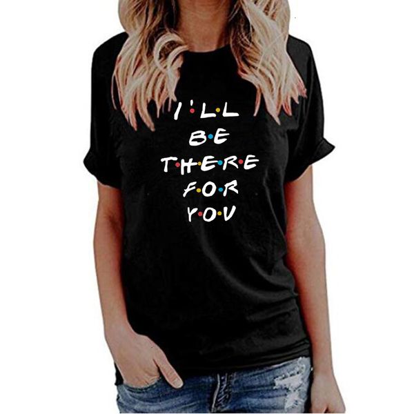 woman shirt womens designer clothes friends t shirt ill be for you letter printing lunoakvo shirt friends short sleeve womens tee, White
woman shirt womens designer clothes friends t shirt ill be for you letter printing lunoakvo shirt friends short sleeve womens tee, White