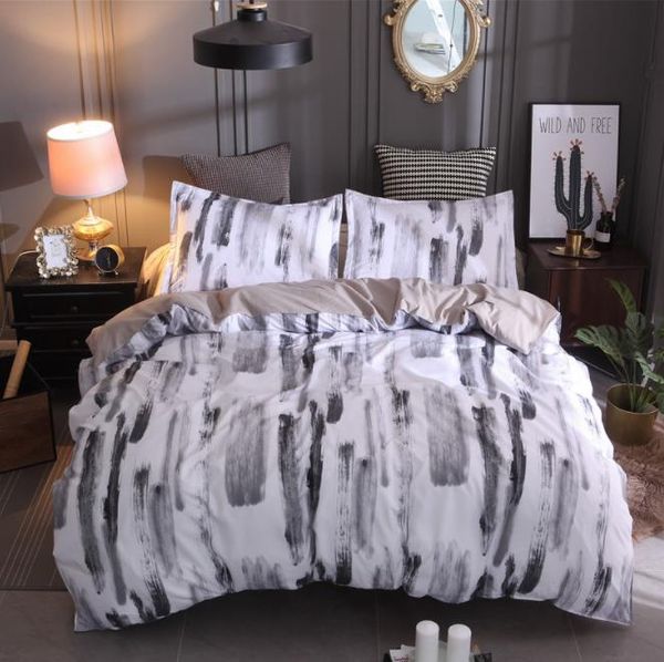 black white pen ink bedclothing duvet cover with corner ties bedding sets include (quilt cover+pillowcases)for kid twin king
black white pen ink bedclothing duvet cover with corner ties bedding sets include (quilt cover+pillowcases)for kid twin king