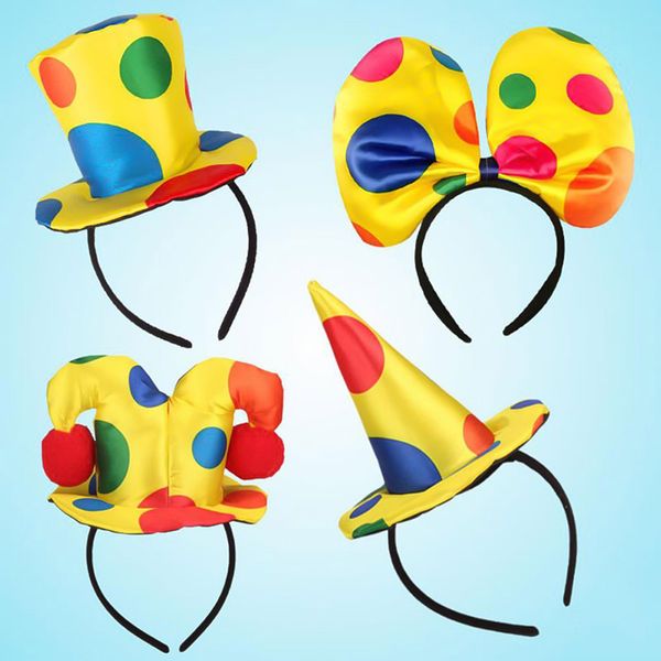 cute novelty clown hat headband for kids adults circus clown headwear dance party cosplay costume dress up props halloween, Slivery;white
cute novelty clown hat headband for kids adults circus clown headwear dance party cosplay costume dress up props halloween, Slivery;white