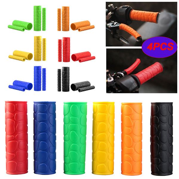 4pc handlebar grips cover universal motorcycle grips handlebar soft rubber bar brake handle silicone sleeve
4pc handlebar grips cover universal motorcycle grips handlebar soft rubber bar brake handle silicone sleeve