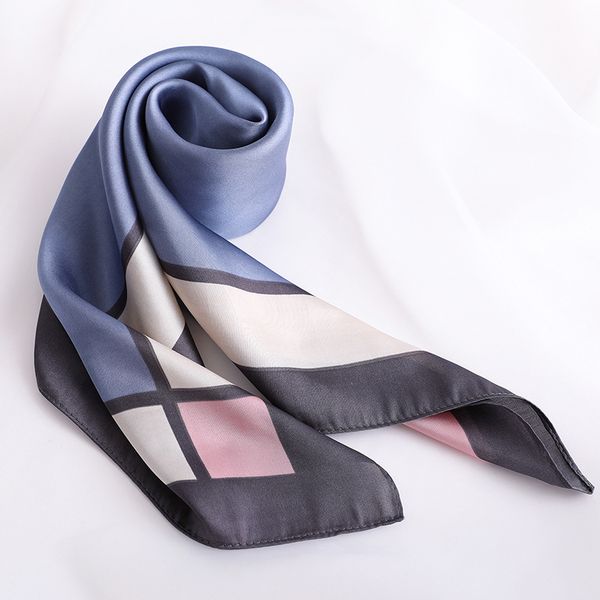 elegant plain silk satin scarf for women fashion print kerchief small shawls hair scarfs female 70*70cm neck scarves for ladies, Blue;gray
elegant plain silk satin scarf for women fashion print kerchief small shawls hair scarfs female 70*70cm neck scarves for ladies, Blue;gray