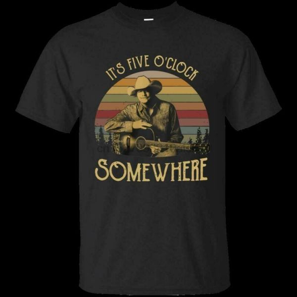 alan jackson it's five o'clock somewhere vintage g200 black cotton t-shirt men, White;black
alan jackson it's five o'clock somewhere vintage g200 black cotton t-shirt men, White;black