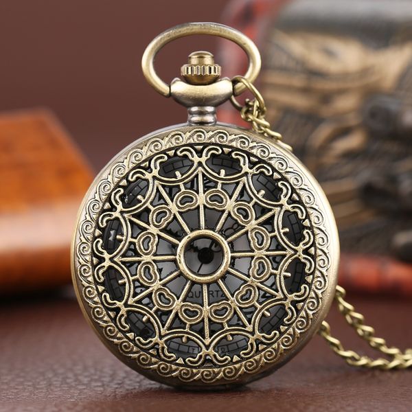 men's pocket watch spider web theme pocketwatch women vintage hollow pendant quartz watches kid mini clock toy in hand, Slivery;golden
men's pocket watch spider web theme pocketwatch women vintage hollow pendant quartz watches kid mini clock toy in hand, Slivery;golden