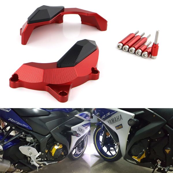 motorcycle accessories engine stator clutch case slider crash protector for yamaha yzf r25 r3 2013-2017 mt03 mt25 2015 2016
motorcycle accessories engine stator clutch case slider crash protector for yamaha yzf r25 r3 2013-2017 mt03 mt25 2015 2016