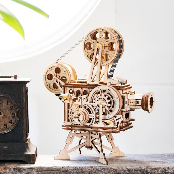183pcs retro diy 3d hand crank film projector wooden model building kits assembly vitascope toy gift for children adult
183pcs retro diy 3d hand crank film projector wooden model building kits assembly vitascope toy gift for children adult