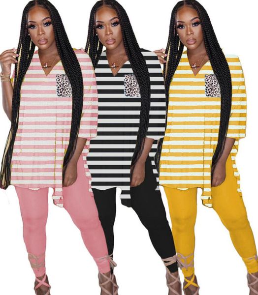women two piece outfits fashion tracksuit striped leopard long sleeve t shirt pants trousers casual sports suits woman clothes s-xxl d8402, Gray
women two piece outfits fashion tracksuit striped leopard long sleeve t shirt pants trousers casual sports suits woman clothes s-xxl d8402, Gray