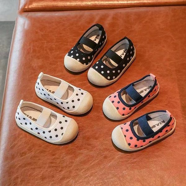 athletic & outdoor spring wave point retro baotou girls shoe soft bottom baby single shoes kids for girl canvas polka dot toddler, Black
athletic & outdoor spring wave point retro baotou girls shoe soft bottom baby single shoes kids for girl canvas polka dot toddler, Black