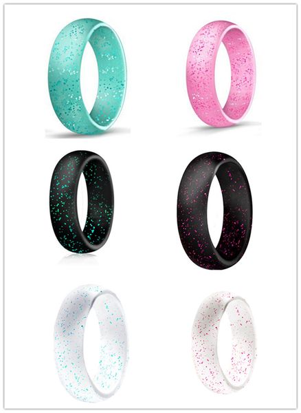 низкий moq 6 упак. 5,7 мм в ширину новые силиконовые кольца блеск женские силиконовые кольца обручальные кольца для женщин завод оптовая, Slivery;golden 
низкий moq 6 упак. 5,7 мм в ширину новые силиконовые кольца блеск женские силиконовые кольца обручальные кольца для женщин завод оптовая, Slivery;golden