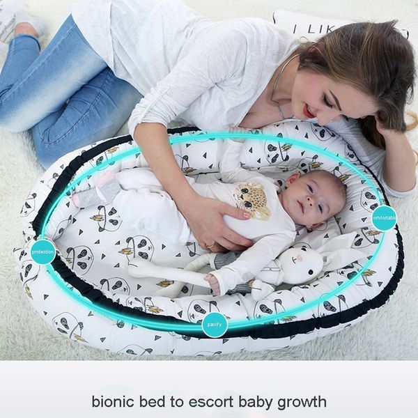 new baby nest cartoon printing bionic bed detachable washable portable baby bed multi functional travel crib newborn mattress
new baby nest cartoon printing bionic bed detachable washable portable baby bed multi functional travel crib newborn mattress