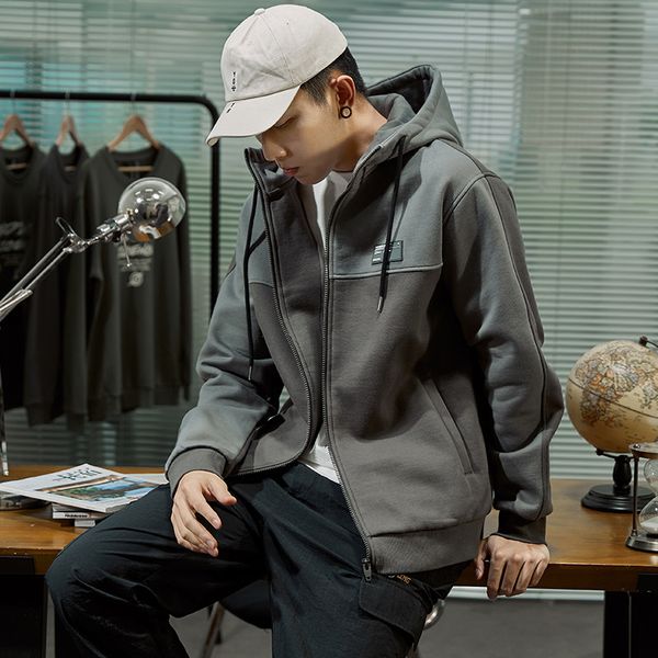 tang lion new spring and autumn new men's hooded sweater loose knit cardigan jacket teen harbor wind tide, Black;brown
tang lion new spring and autumn new men's hooded sweater loose knit cardigan jacket teen harbor wind tide, Black;brown