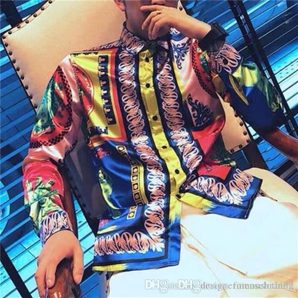 luxury mens designer shirts fashion spring long sleeve lapel neck shirts vintage style mens casual shirts, White;black 
luxury mens designer shirts fashion spring long sleeve lapel neck shirts vintage style mens casual shirts, White;black