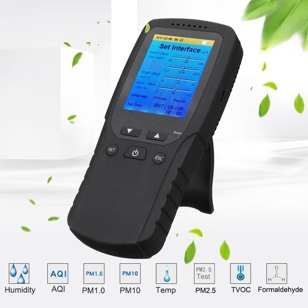 big promotions lcd digital formaldehyde detector meter formaldehyde air quality tester sensor hcho tvoc pm2.5 meter air analyzer
big promotions lcd digital formaldehyde detector meter formaldehyde air quality tester sensor hcho tvoc pm2.5 meter air analyzer