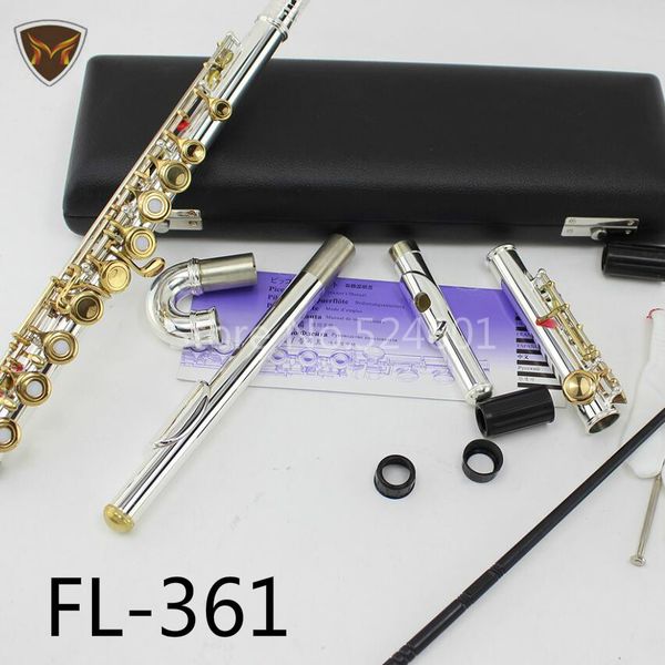 fl-361 standards 16 17 holes c key open closed hole flute silver plated body gold lacquer key flutes ing
fl-361 standards 16 17 holes c key open closed hole flute silver plated body gold lacquer key flutes ing