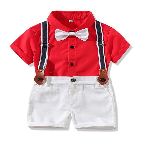baby boy одежда boy red рубашка с хлопчатобумажной спецодеждой детская мода джентльмен наборы летняя детская повседневная одежда, White
baby boy одежда boy red рубашка с хлопчатобумажной спецодеждой детская мода джентльмен наборы летняя детская повседневная одежда, White