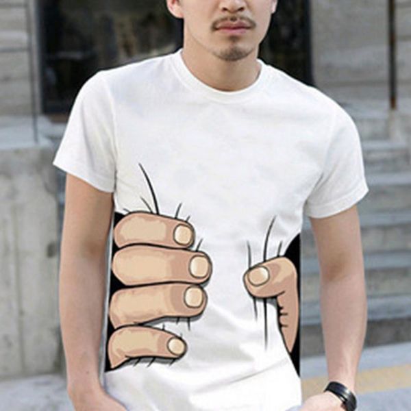 new arrival novelty fashion funny 3d life hand or bone pattern visiual illusion style t shirt short sleeve men's shirt, White;black
new arrival novelty fashion funny 3d life hand or bone pattern visiual illusion style t shirt short sleeve men's shirt, White;black