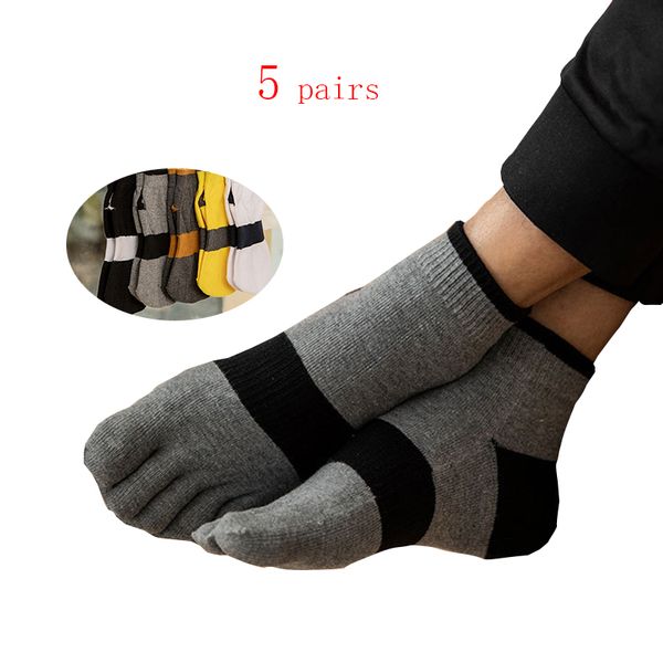5 pairs men's toe socks five finger running sports socks cotton soft breathable trendy athletic pilates yoga trainer, Black
5 pairs men's toe socks five finger running sports socks cotton soft breathable trendy athletic pilates yoga trainer, Black
