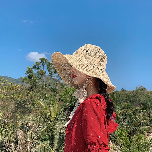 lady beach straw hat women summer sun visor sunhat panama boater floppy bucket cap female woman summer straw hat, Blue;gray
lady beach straw hat women summer sun visor sunhat panama boater floppy bucket cap female woman summer straw hat, Blue;gray