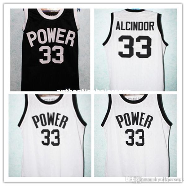 #33 lew alcindor power high school jersey kareem abdul jabbar basketball jerseys embroidery customized any name and number, Black;blue
#33 lew alcindor power high school jersey kareem abdul jabbar basketball jerseys embroidery customized any name and number, Black;blue