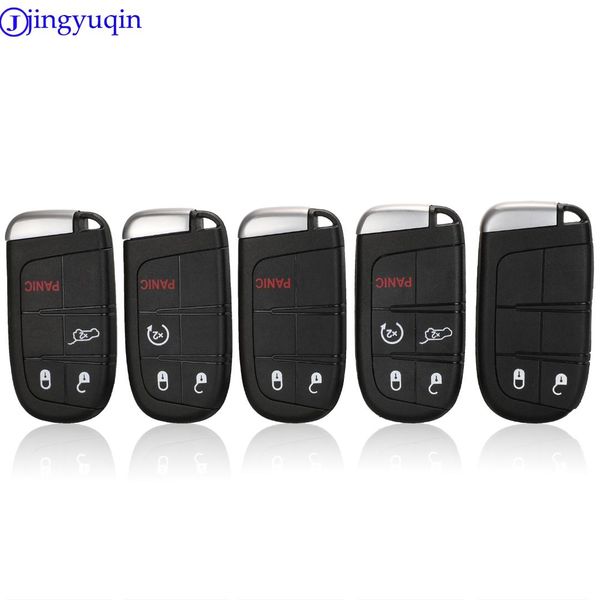 jingyuqin 2/3/4/5 buttons remote key shell case fob for jeep dodge challenger charger dart durango 2011-2018
jingyuqin 2/3/4/5 buttons remote key shell case fob for jeep dodge challenger charger dart durango 2011-2018