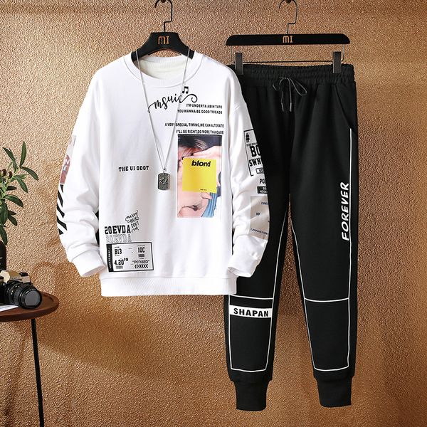 мужские sportwear наборы tracksuit мужчины кофты пуловер повседневный 2pcs hoodies + брюки set male 2020 осень упругие беговая pant suit, Gray
мужские sportwear наборы tracksuit мужчины кофты пуловер повседневный 2pcs hoodies + брюки set male 2020 осень упругие беговая pant suit, Gray