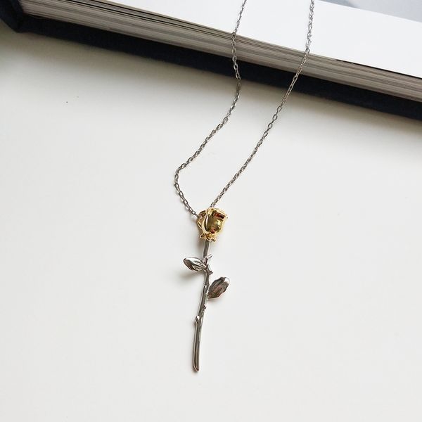 louleur 925 sterling silver rose flowers pendants necklace little prince rose flowers fashion necklace for women charms jewelry
louleur 925 sterling silver rose flowers pendants necklace little prince rose flowers fashion necklace for women charms jewelry