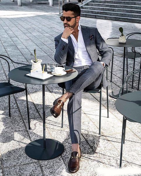 2 pieces summer gray wedding tuxedos notched lapel excellent groom tuxedos custom made formal mens suits (jacket+pants, Black;gray
2 pieces summer gray wedding tuxedos notched lapel excellent groom tuxedos custom made formal mens suits (jacket+pants, Black;gray