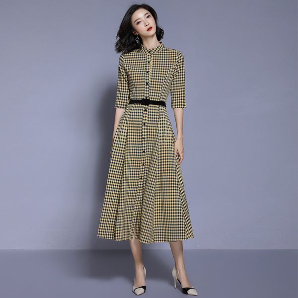 2019 popular lattice waist temperament woman humanness overknee will pendulum suit-dress dress, White;black
2019 popular lattice waist temperament woman humanness overknee will pendulum suit-dress dress, White;black