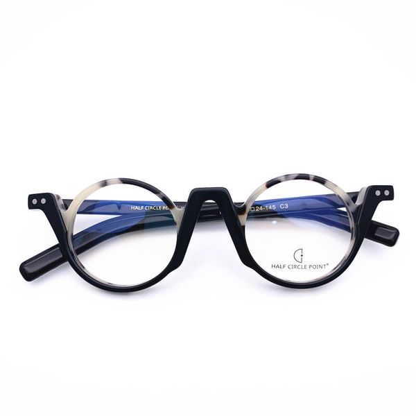belight optical fancy vintage retro acetate mini round shape colorful acetate design spectacle frame precription lens hp212, Black
belight optical fancy vintage retro acetate mini round shape colorful acetate design spectacle frame precription lens hp212, Black