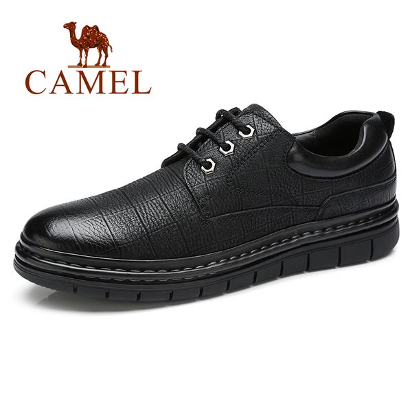 camel new men's shoes genuine leather natural cow leather lightweight business/dress/party/wedding shoes men, Black
camel new men's shoes genuine leather natural cow leather lightweight business/dress/party/wedding shoes men, Black