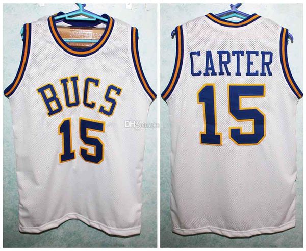 #15 vince carter mainland bucs high school retro classic basketball jersey mens stitched custom number and name jerseys, Black;red
#15 vince carter mainland bucs high school retro classic basketball jersey mens stitched custom number and name jerseys, Black;red
