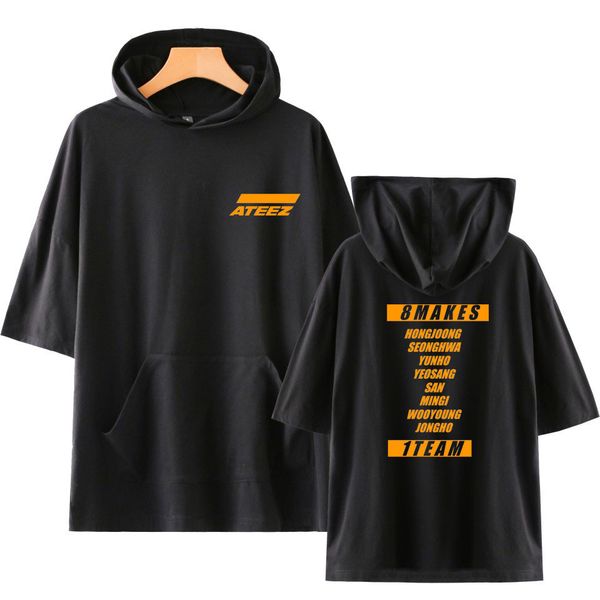 men's 2019 personality ateez team event printing belt cap short sleeve shirt men and women t shirts, Gray;blue
men's 2019 personality ateez team event printing belt cap short sleeve shirt men and women t shirts, Gray;blue
