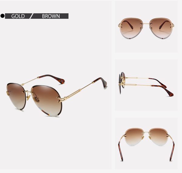 новая мода синий rimless солнцезащитные очки женщин 2019 uv400 дорогих авиация женские солнцезащитные очки оттенки zonnebril дам g18475
новая мода синий rimless солнцезащитные очки женщин 2019 uv400 дорогих авиация женские солнцезащитные очки оттенки zonnebril дам g18475