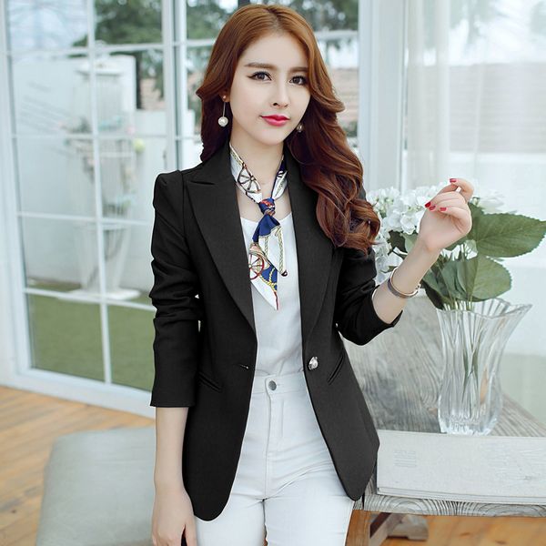 spring and summer new korean version of slim-fit short fashion small suit jacket womens-style casual suit, White;black
spring and summer new korean version of slim-fit short fashion small suit jacket womens-style casual suit, White;black