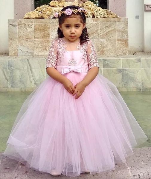 lovely baby girls' pink tulle princess flower girl's dresses for wedding party with bow lace applique jewel neck communion dress, Red;yellow
lovely baby girls' pink tulle princess flower girl's dresses for wedding party with bow lace applique jewel neck communion dress, Red;yellow